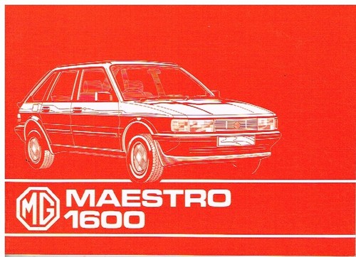 Maestro 1600 original 1983 - mg,