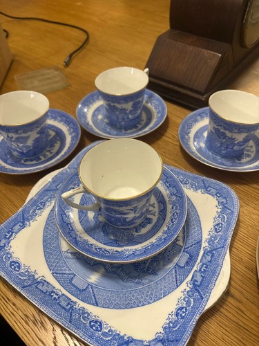 Vintage heathcote china blue - china, "blue