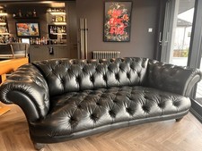 Tetrad Oskar 3/4 Seater Sofa Black