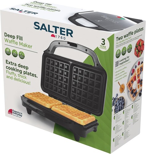 Salter double waffle maker - salter, –