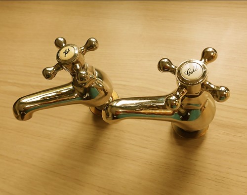 Pair vintage gold - pair, &