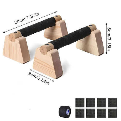 Pair wooden push bar for - pair,