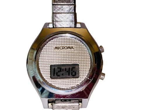 1970s microma digital lcd - microma,