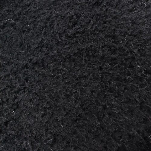 Short shaggy black premium - short,