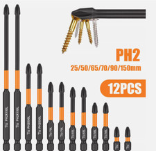 12X~Magnetic Anti Slip PH2