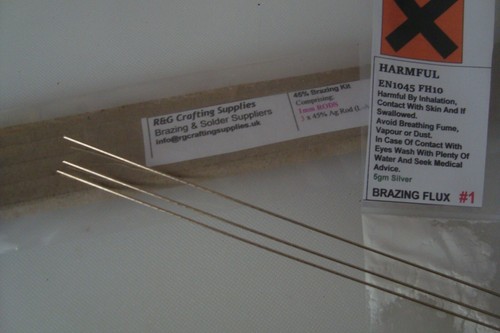 Silver solder brazing kit 3 - **silver, kit,