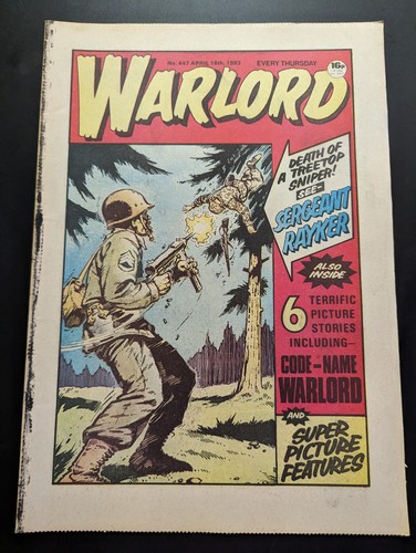 Warlord comic 447 - comic, no