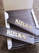 RIZLA SILVER KING SIZE SLIM ULTRA THIN CIGARETTE SMOKING ROLLING PAPERS