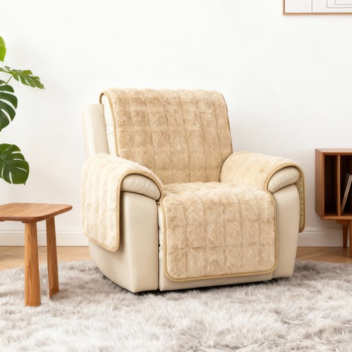 Thick rabbit plush recliner - thick,