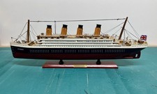 RMS Titanic Painted Ship Model