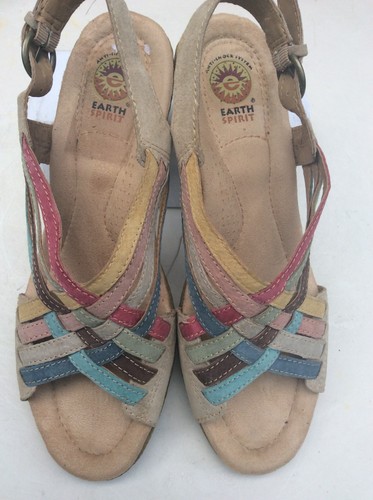 Earth spirit sandal shoes - earth,