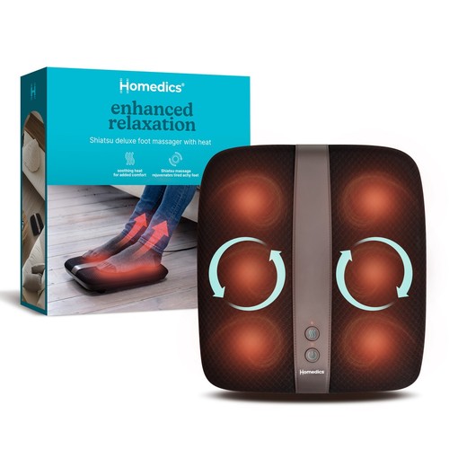 Homedics shiatsu deluxe foot - homedics,
