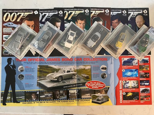 Six car james bond - car,