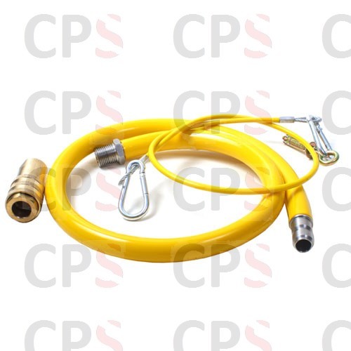 Yellow gas hose - yellow,