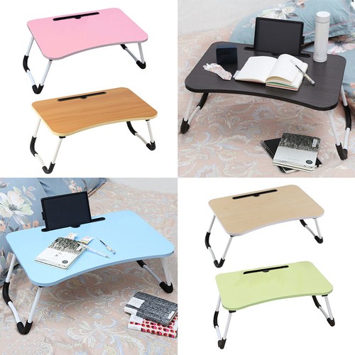 Folding laptop bed tray table - tray,