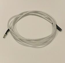 GAS PIEZO SPARK IGNITION WIRE LEAD PUSH FIT CONNECTOR BUTTON IGNITOR 100CM LONG