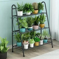 69Cm 3 Tier Plant Stand Metal
