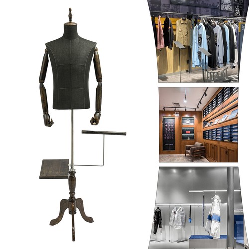 Male mannequin dress half - male, mannequin,