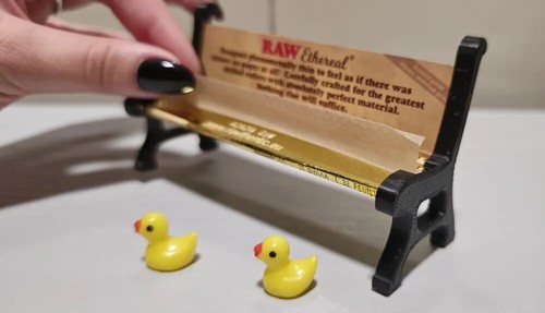 Rolling paper bench - rolling,