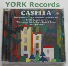 CASELLA - Scarlattiana / Triple Concerto / A Notte Alta RESTANI- Ex CD Brilliant
