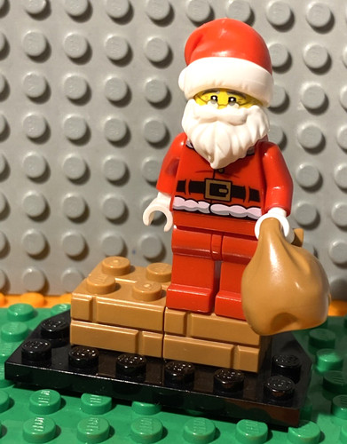 Lego minifigure santa claus - minifigure,
