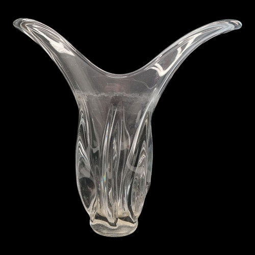 Vintage crystal cut - crystal, vase