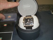 TAG HEUER Golf WAE1111-0 Professional Black Dial TIGER WOODS EDITION Golf Watch