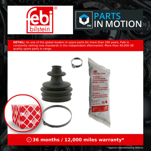Joint boot fits - cv, 405
