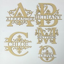 Personalised Wooden Monogram
