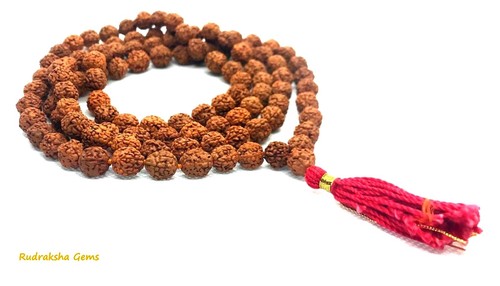 Rudraksha rudraksh japa mala - rudraksha,