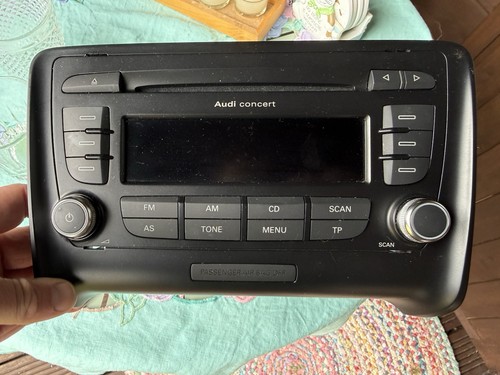 Audi mk2 concert radio - tt,