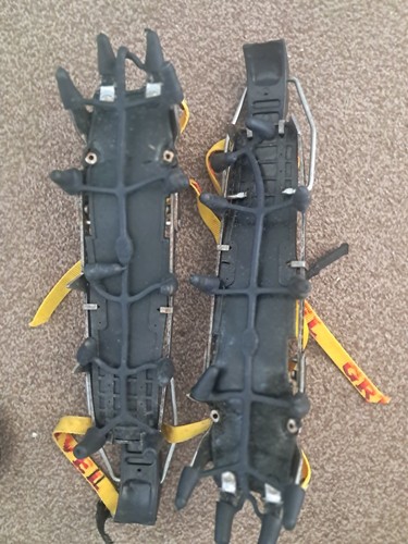 Crampons for ice climbing with - climbing,