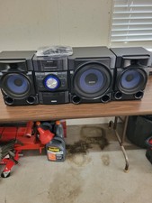 Sony MHC-EC909iP Mini Hi-Fi System CD FM iPod Dock Tested Excellent with Remote