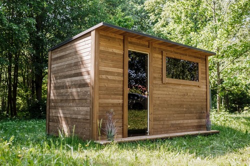 Large person outdoor sauna - 8,