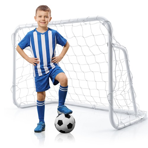 Backyard kids soccer - kids, goal