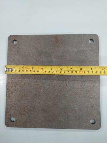 Steel foot plates rsj rsc - foot, shs