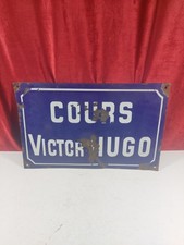 Vintage French Original Enamel Street Sign