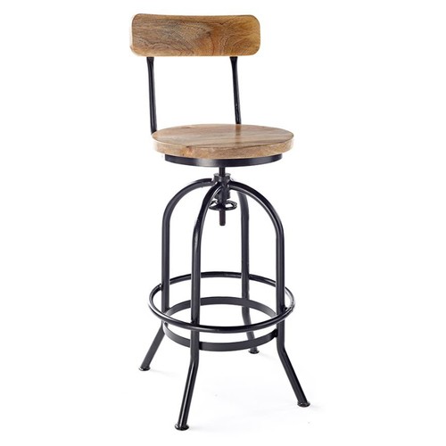 Solid mango wooden bar - solid,