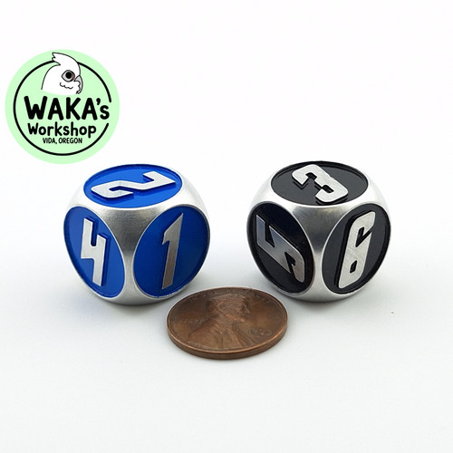 Star space metal dice - dice,