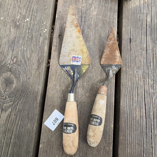 Vintage brick trowel tool - brick,