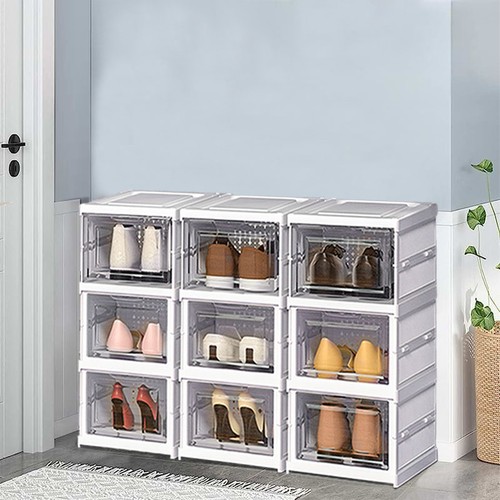 3pcs stackable foldable - 3pcs, boxes