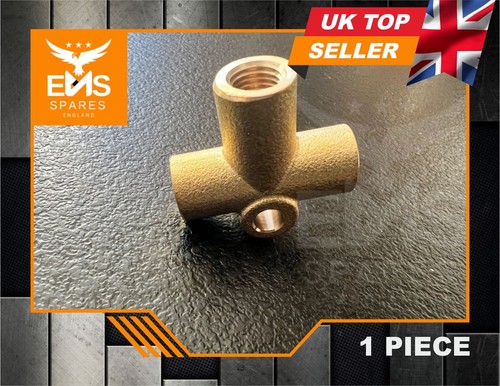 Brass brake pipe union - brass,