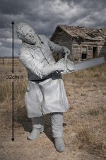32cm Resin Leatherface, Texas