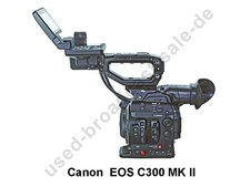 Canon EOS C300 MKII with accessory package, OP: only 1300 h - tested by specialist dealer
