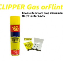 CLIPPER High Quality Universal Gas Lighter Butane Fuel Fluid Refill 300MLorFlint