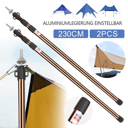 2pcs sun shade poles awning - sun,