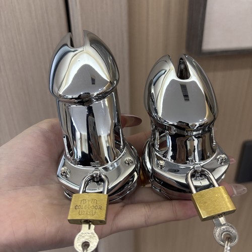Metal chastity cage sizes - metal, 3