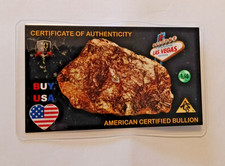 0.017 GRAMS PURE NEVADA GOLD