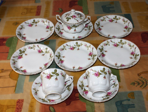 Vintage chodziez rose - vintage, bud