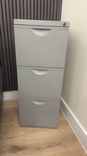 Grey IKEA 3 Drawer Lockable